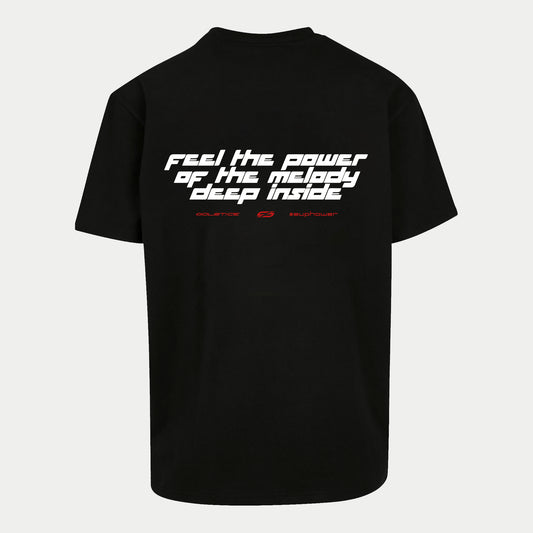 Euphower Black T-Shirt