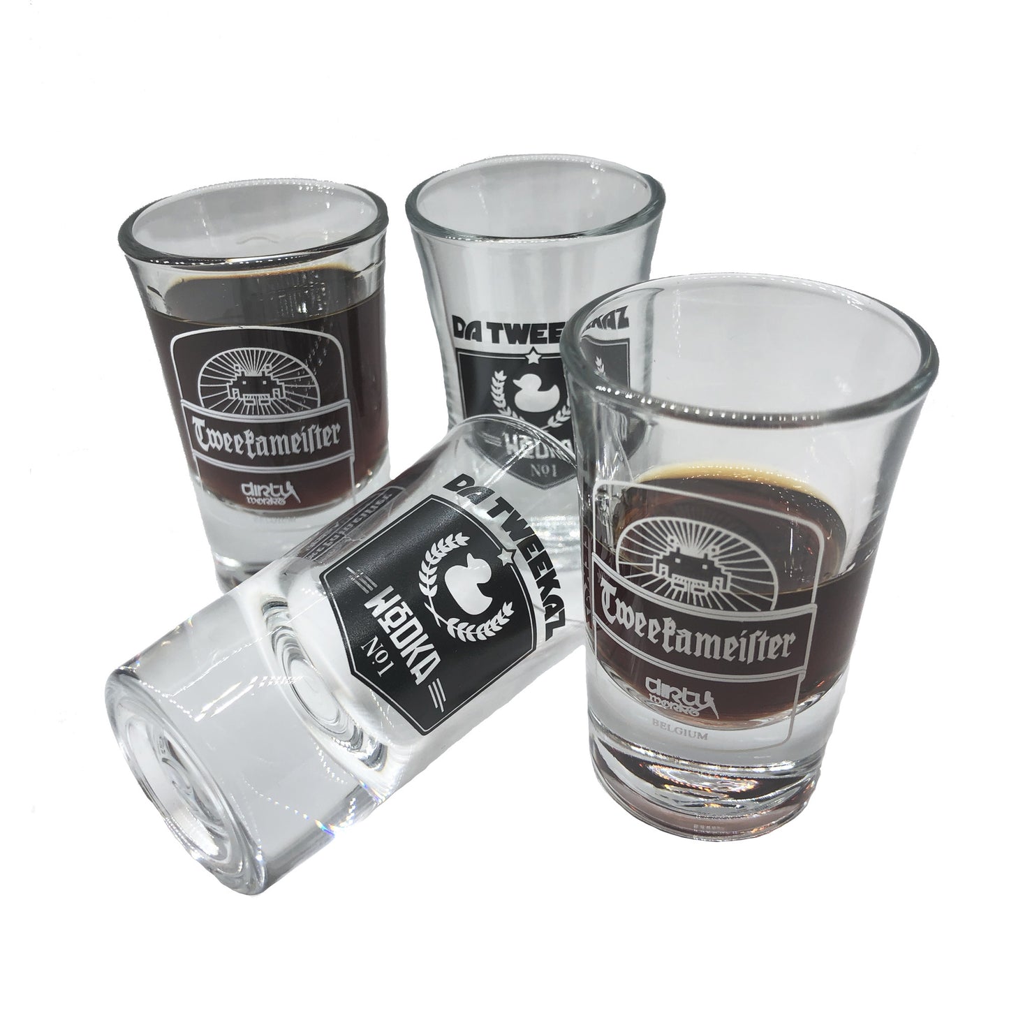 Da Tweekaz - Wodka/ Tweekameister Shotglasses