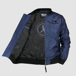 Dirty Workz - Blackout Blue Bomber Jacket