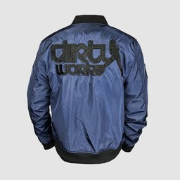 Dirty Workz - Blackout Blue Bomber Jacket