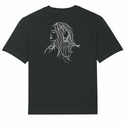 Mandy - Silhouette T-Shirt Black