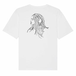 Mandy - Silhouette T-Shirt White