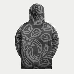 Sub Zero Project - Distorted Grey Smileys Hoodie
