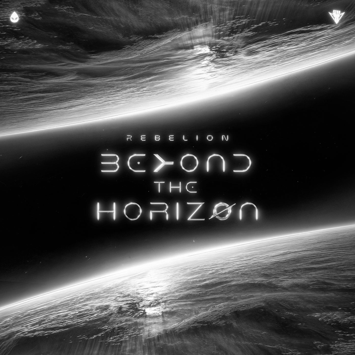 Rebelion - Beyond The Horizon  CD + Flag (Signed CD)