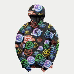 Allover Smileys  Hoodie