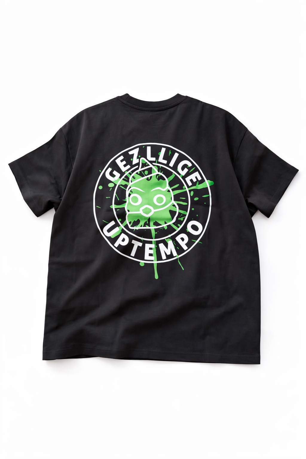 Gezellige Uptempo - Green Splash T-Shirt