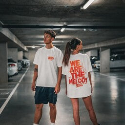 Melodic Madness - We Are The Melody T-Shirt (White)