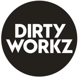 Slipmat Dirty Workz Word Logo (Set of 2)