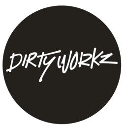 Slipmat Dirty Workz Written Logo (Set of 2)