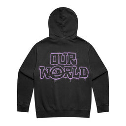 Sub Zero Project - Our World Hoodie Black/ Lila