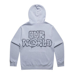 Sub Zero Project - Our World Hoodie Faded Blue